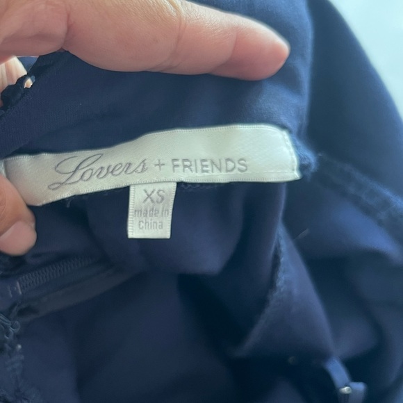 Lovers + Friends Orchard Navy Mini Dress - Picture 9 of 10